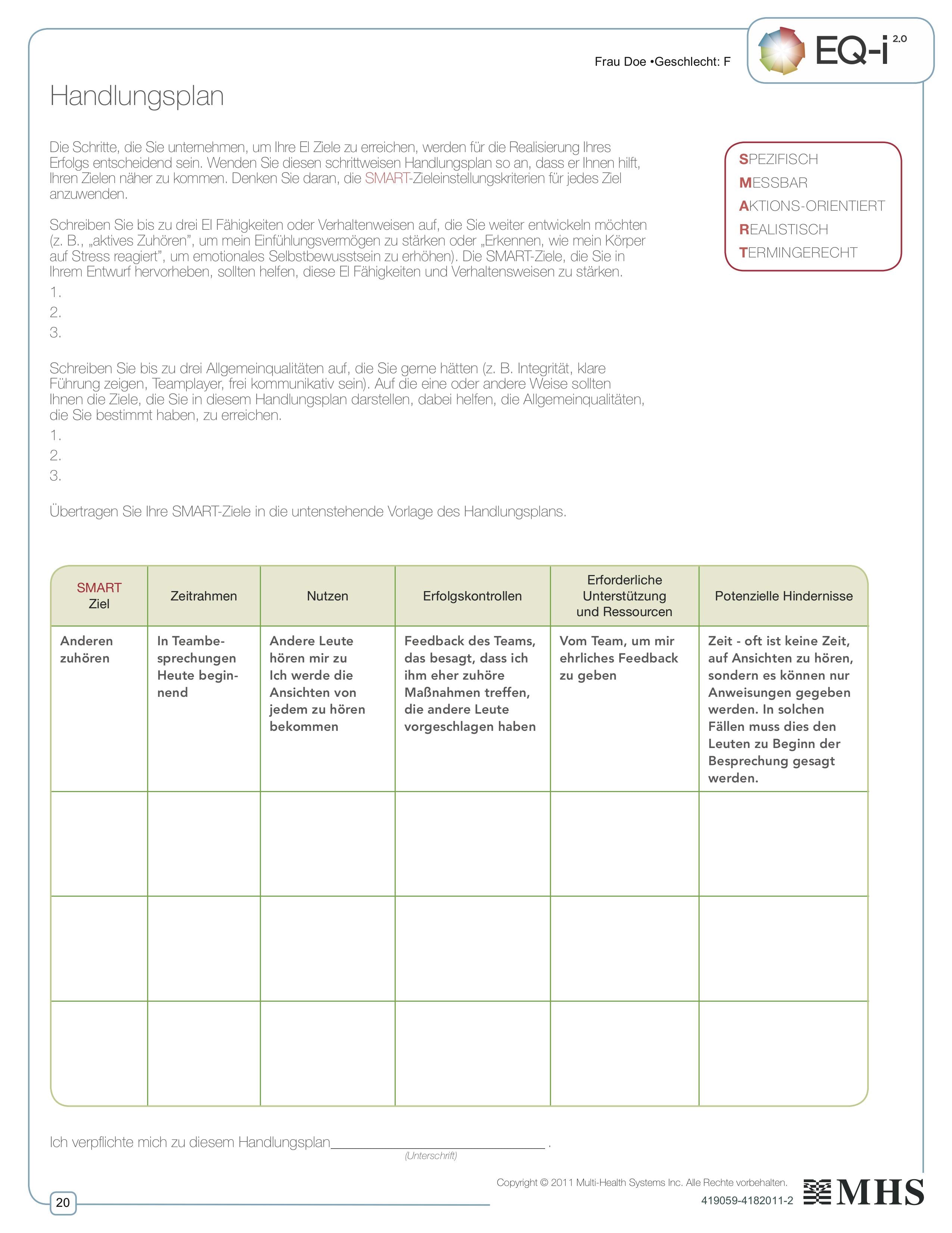 Emotionale Intelligenz Assessment Starter