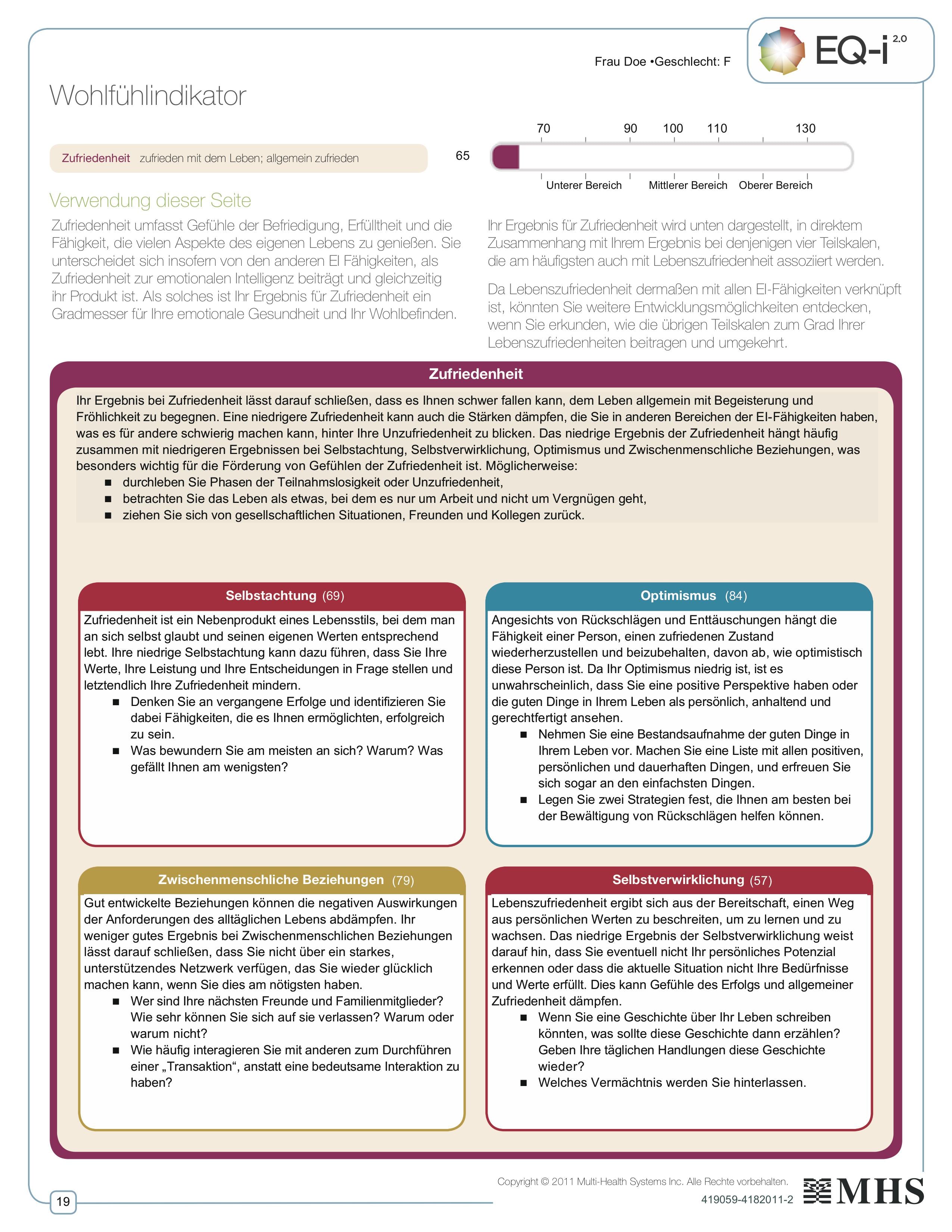 Emotionale Intelligenz Assessment Starter